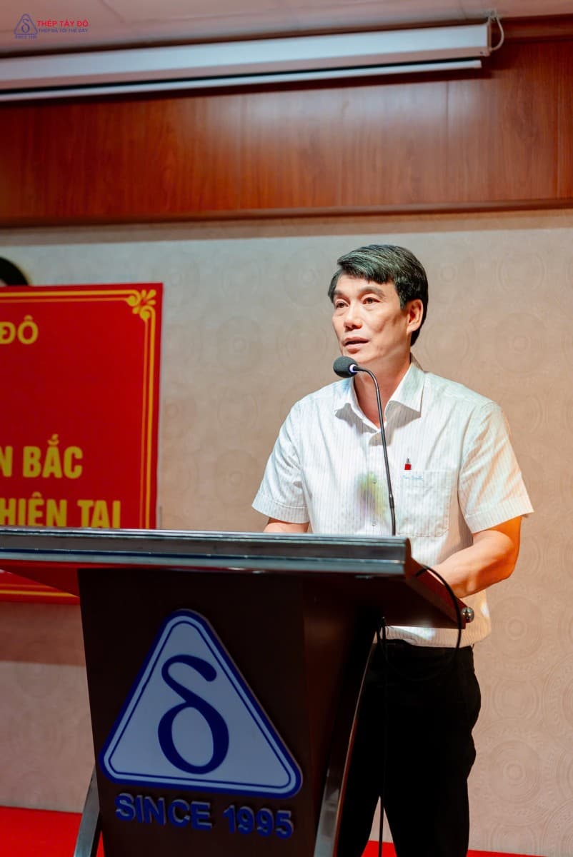 Công ty Thép Tây Đô Phát Động Chương Trình Quyên Góp Ủng Hộ Đồng Bào Miền Bắc Khắc Phục Hậu Quả Thiên Tai