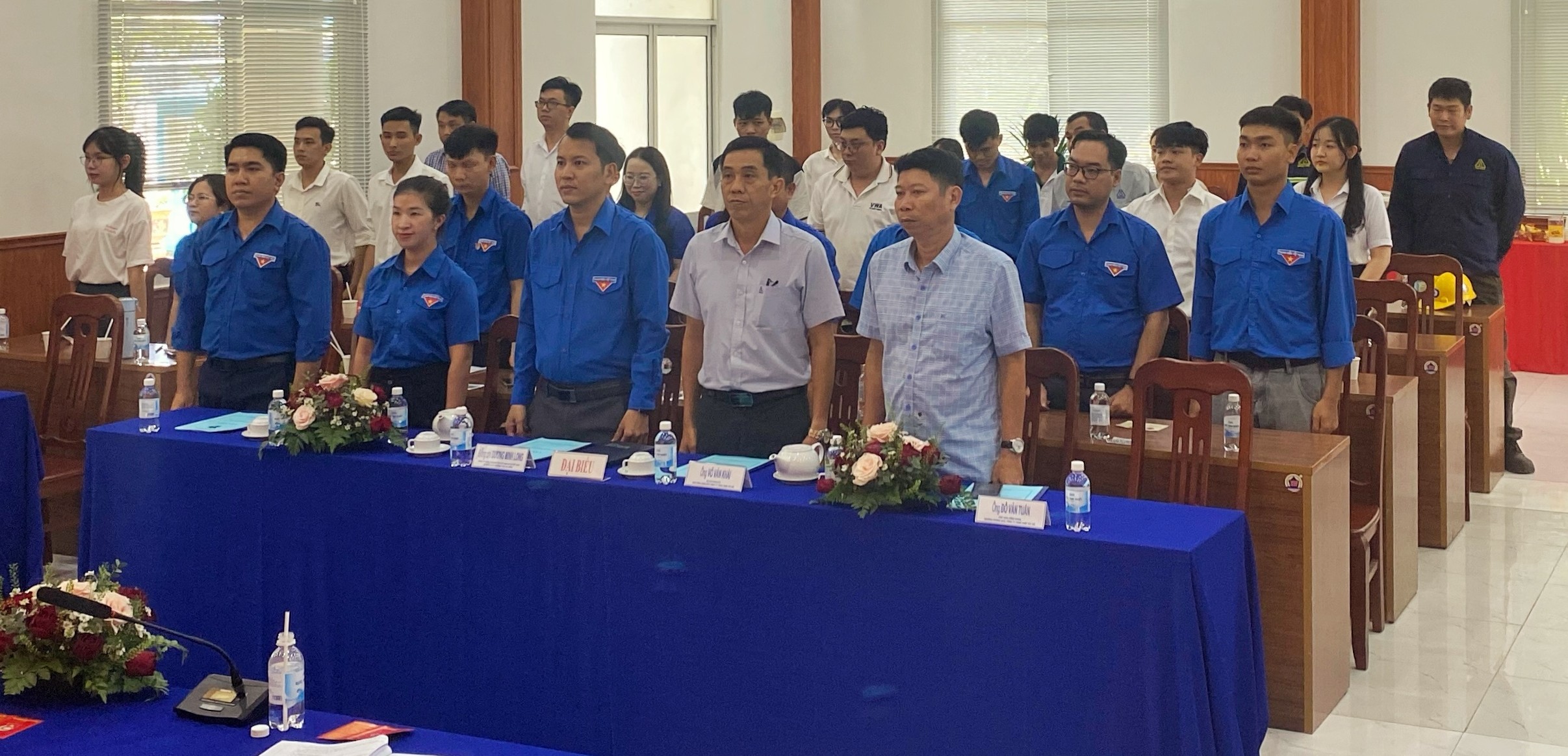 テップ・タイ・ドー有限会社(Công ty TNHH Thép Tây Đô)ホーチミン共産主義青年同盟 大会